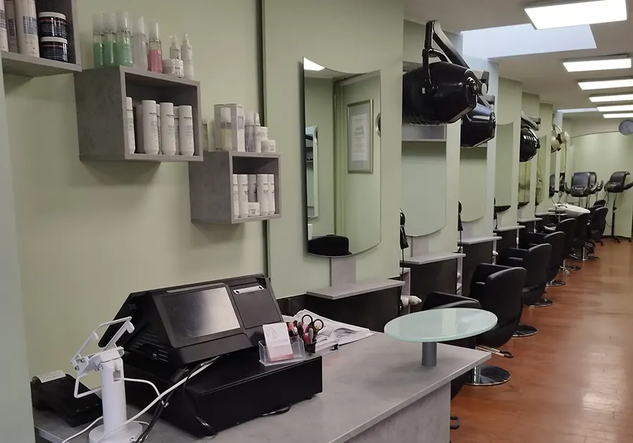 Friseursalon Plätze